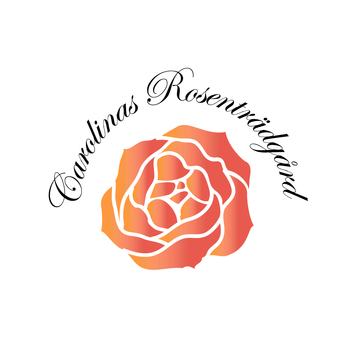 Carolinas Rosenträdgård logo